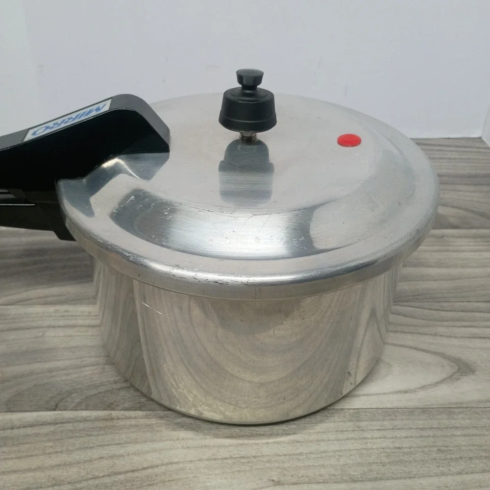 Mirro M-0534-11 4 Qt Aluminum Pressure Cooker Canner w/ Jiggler Made in USA